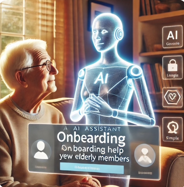 Onboarding help for Seniors